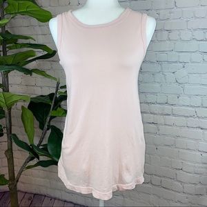 Current/Elliott “The Muscle Tee” Soft Pink Tank